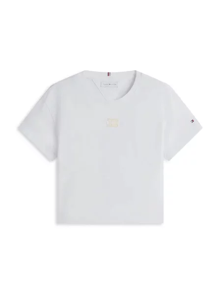 Tommy Hilfiger majica za djecu od pamuka bijela