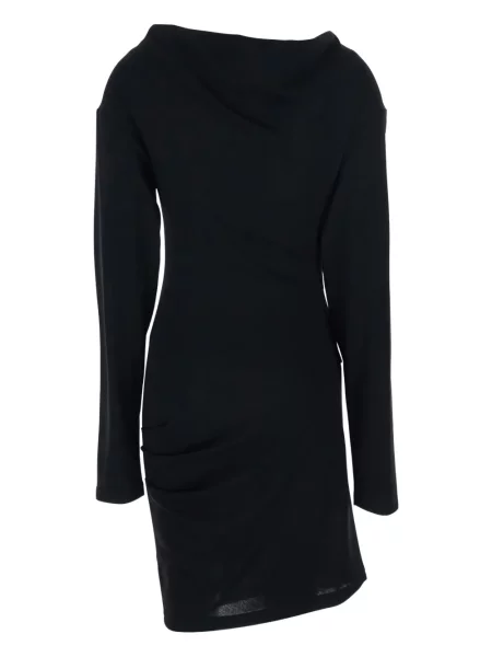 Rochie Max Mara de lână de costum negru