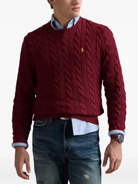 Tricou polo Polo Ralph Lauren cu autograf cu 5 buzunare în carouri gri