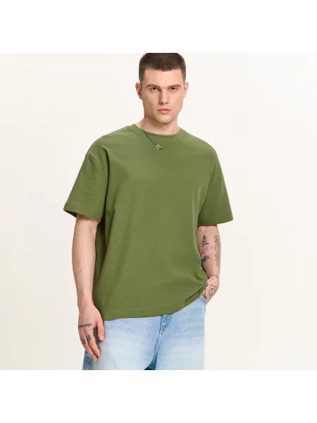 Футболка Cropp зеленая
