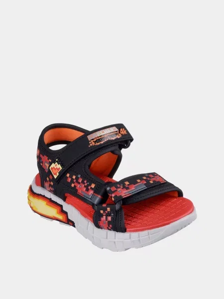 Детские сандалии Skechers черные
