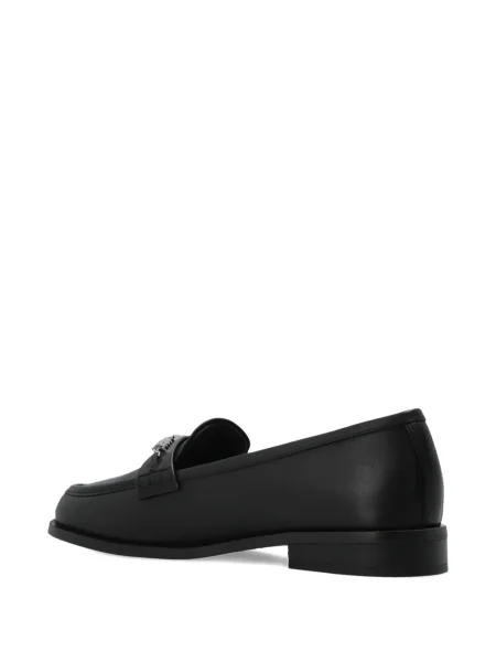 Espadrile Michael Michael Kors din piele cu tepi cu motiv cu inimi negru