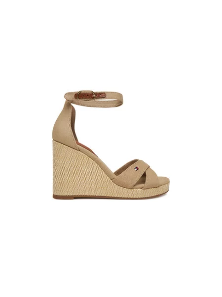 Sandály Tommy Hilfiger béžové