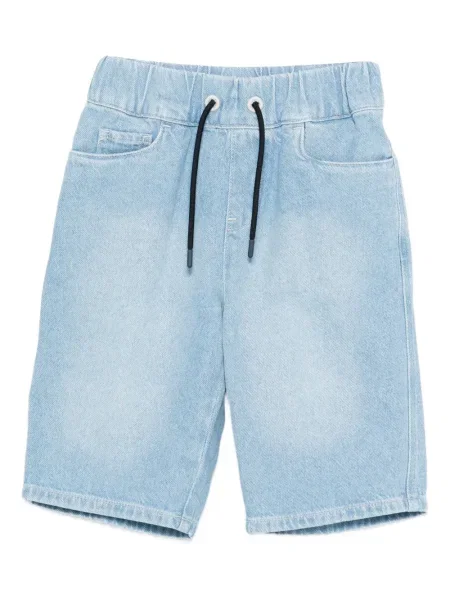Szorty dziecięce Emporio Armani niebieskie