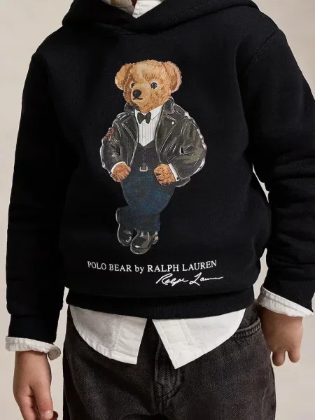 Polo Ralph Lauren кофта з капюшоном дитяча з бавовною