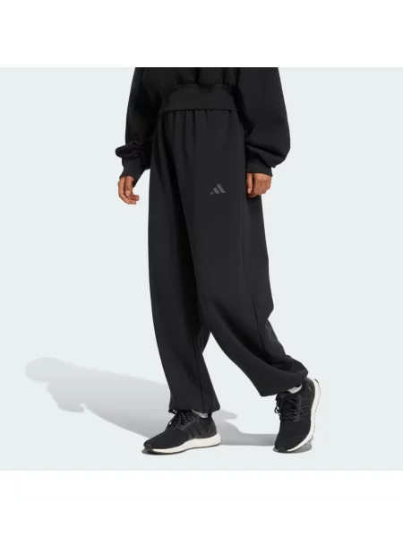 Adidas Spodnie Dresowe Soft Lux schwarz czarny