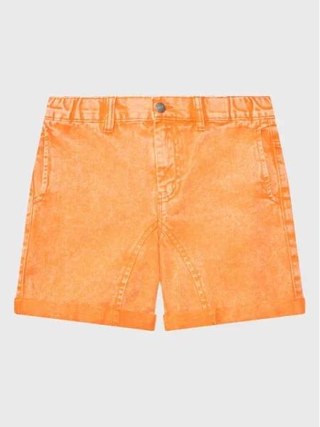 Pantaloni scurți copii United Colors Of Benetton portocaliu