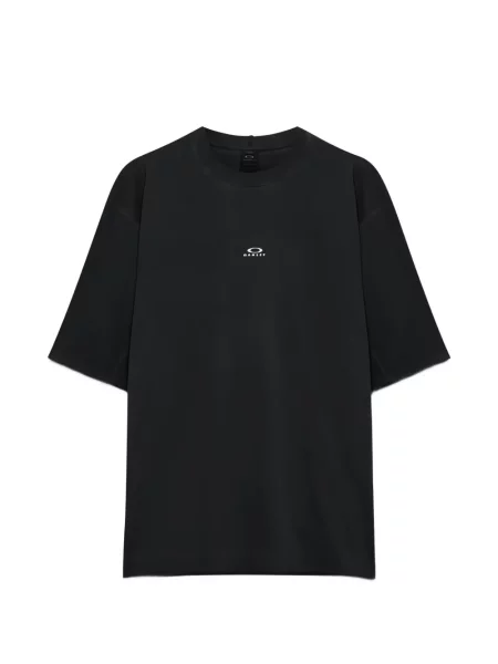Tricou Oakley cu decolteu rotund negru