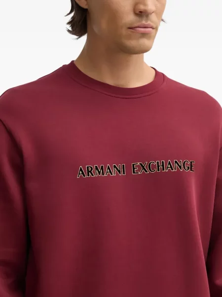 Pulover Armani Exchange roșu