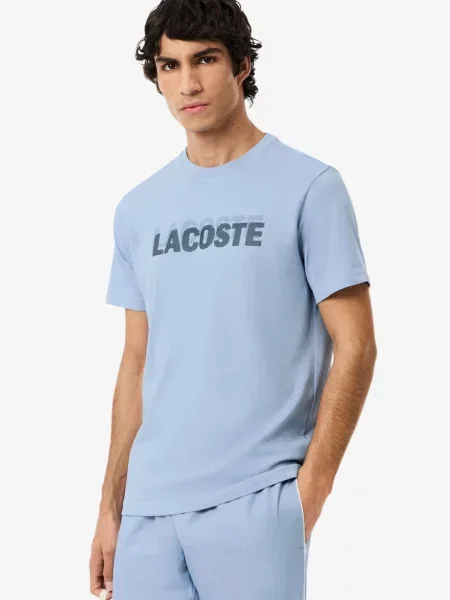 Футболка Lacoste блакитна