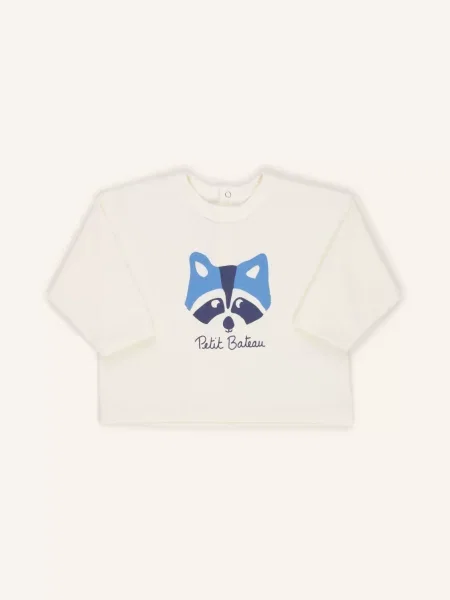 Petit Bateau Tričko S Dlouhým Rukávem režná / tmavě / tmavě modrá