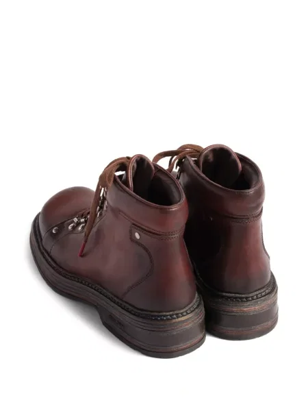 Botine Miu Miu din piele maro