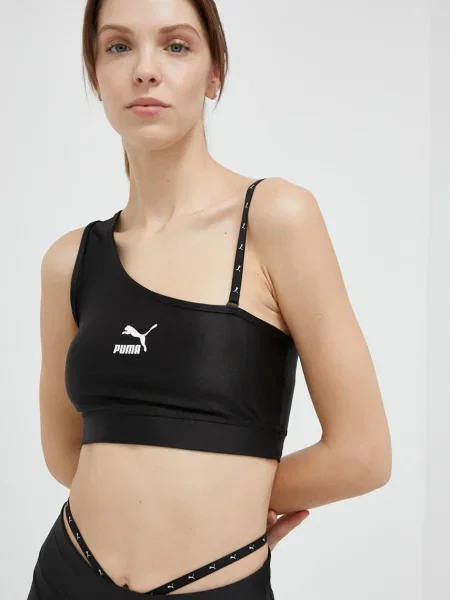 Спортен топ Puma Dare To черно