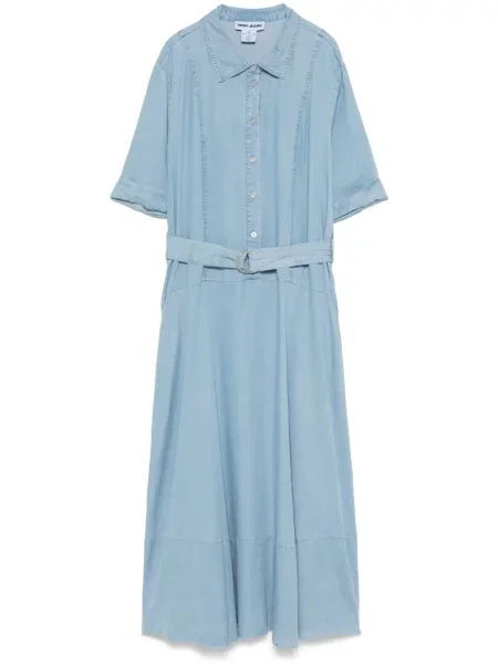 Rochie midi Dkny până la genunchi de costum albastru