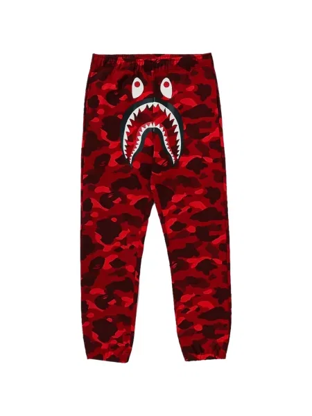 Pantaloni A Bathing Ape® alergare roșu