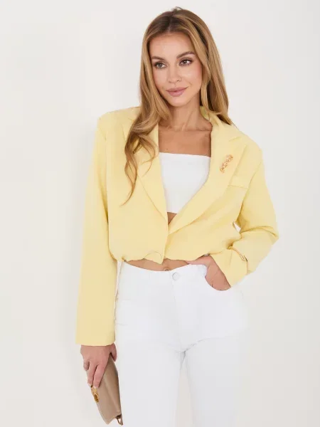 Geacă Italy Moda alb