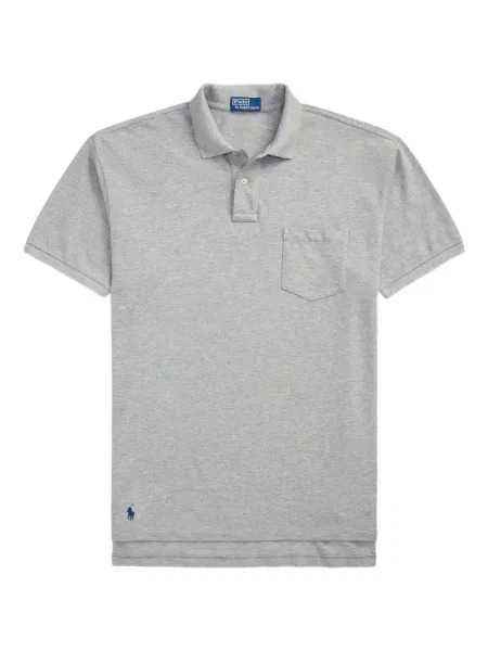 Pletene sportske kratke hlače Polo Ralph Lauren s printom bijela