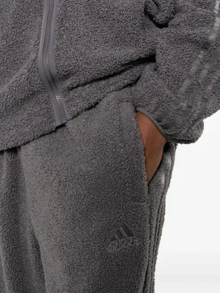 Pantaloni Adidas din velur negru