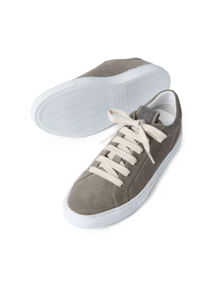 Sneakersy Brunello Cucinelli brązowe