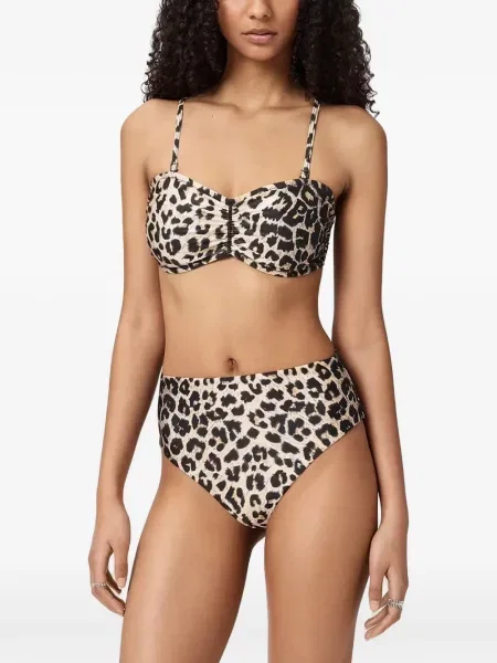 Top Allsaints cu imagine cu model leopard