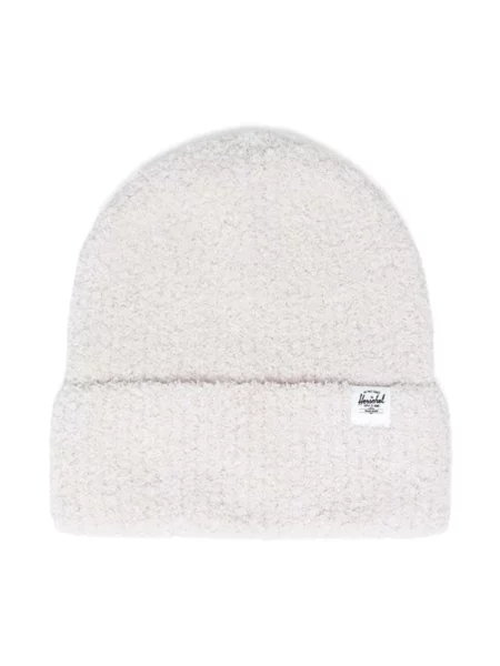 Herschel czapka Boucle Beanie beżowy biała