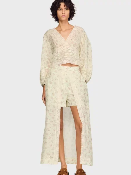 Блуза Sandro біла