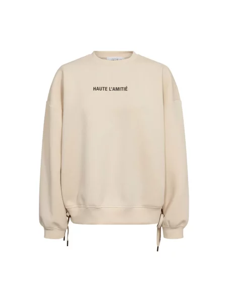 Bluza z kapturem Haute L'amitié z kapturem biała