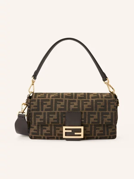 Fendi Torebka Baguette Medium braun