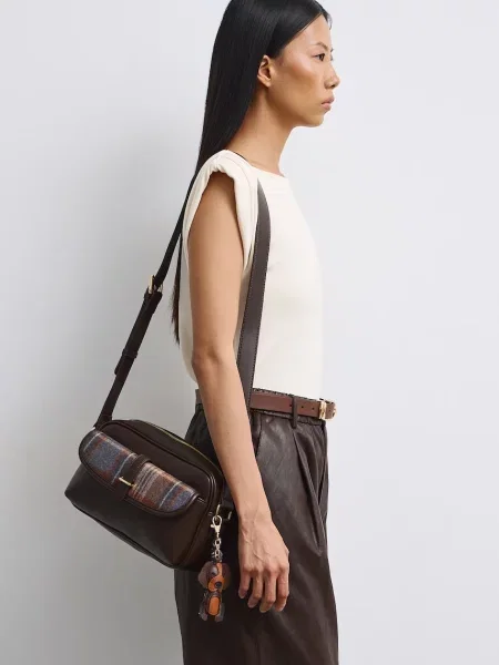 Medicine crossbody torbica rjava
