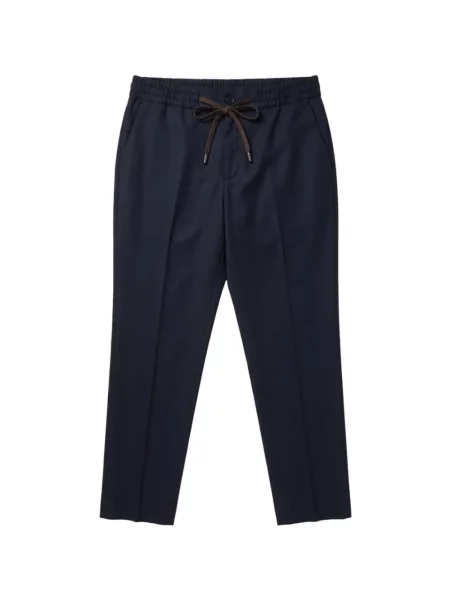 Pantaloni Maurizio Baldassari cu cordon albastru