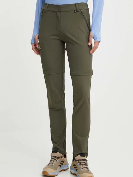 Viking spodnie outdoorowe Rocklyn 2 in 1 zielony