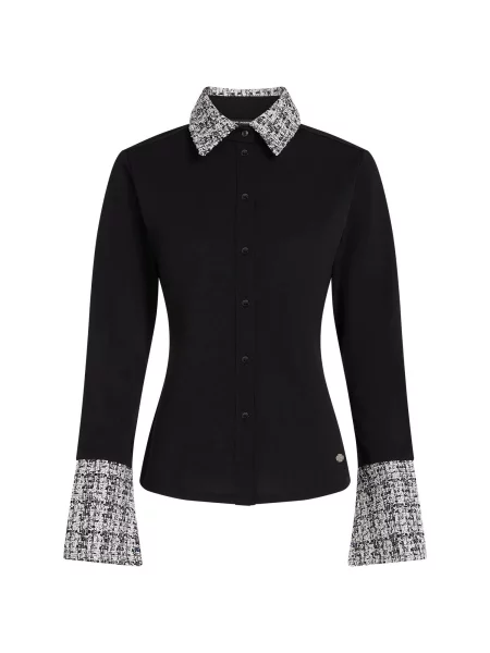 Karl Lagerfeld Tricou crem / deschis gri