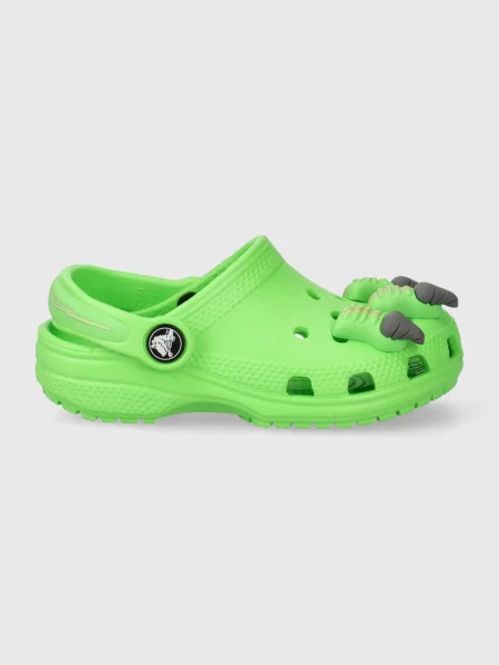 Crocs pantofle CLASSIC IAM DINOSAUR CLOG zelené