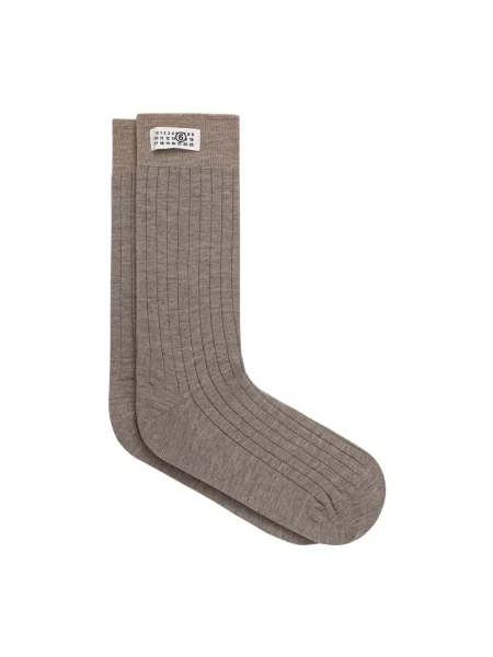 Maison Margiela skarpety brązowe
