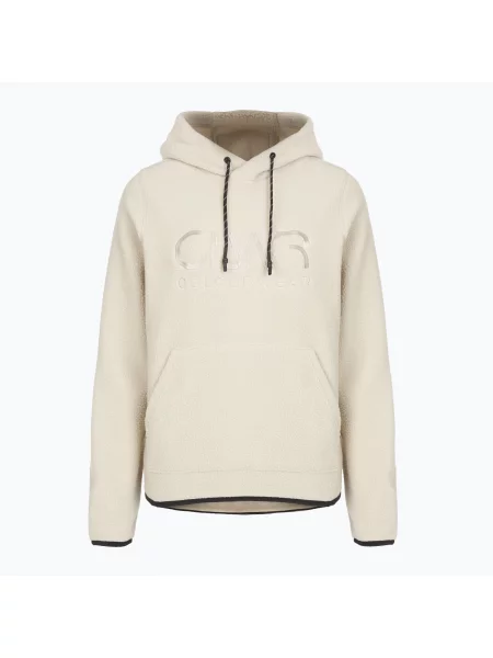 Дамски суитшърт Colourwear Teddy Hood light beige бежово