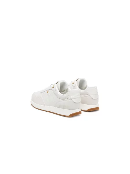 Tenisice Tommy Hilfiger Th Runner Monogram Krem