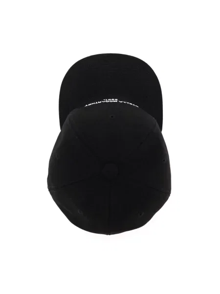 Czapka z daszkiem Stella Mccartney z logo czarna
