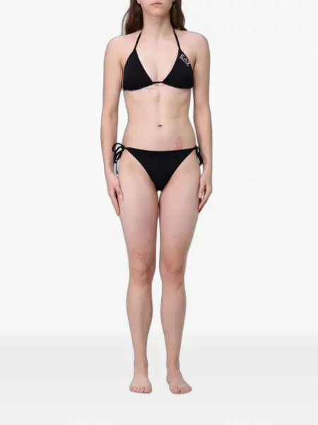 Bikini Ea7 Emporio Armani cu imagine negru