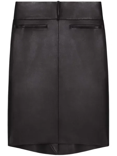 Fustă midi Courreges negru