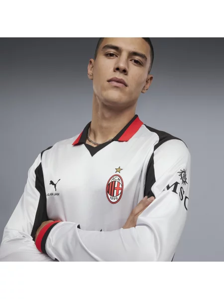 PUMA Koszulka z długim rękawem AC MILAN x SLAM JAM Odzież L szary