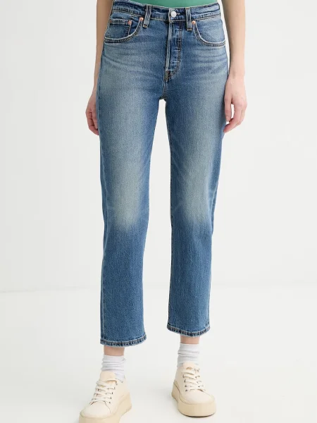 Levi's jeans CROP LIGHTWEIGHT albastru