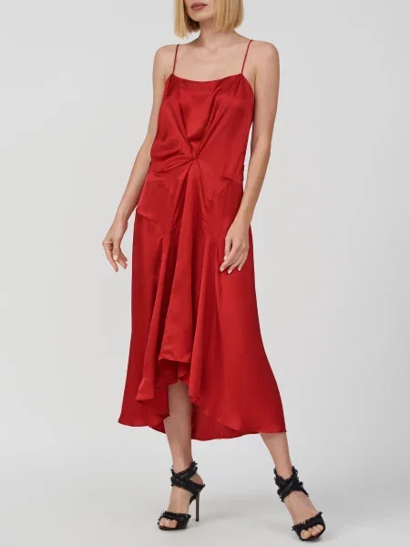 Платье Carven красное