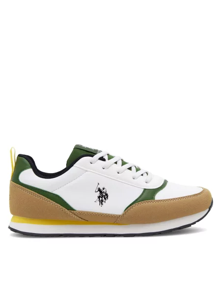 Sneakersy U.S. Polo Assn. bílé