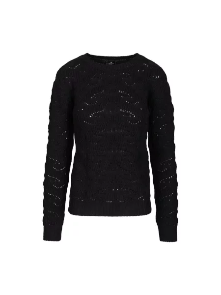 Sweter Etro wełniany z nadrukiem z wzorem paisley niebieski