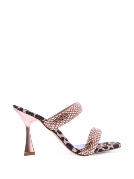 Sandale Albano cu imagine cu model leopard