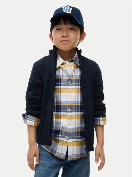 Tommy Hilfiger Kardigan granatowy