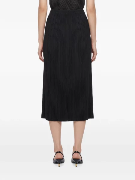 Fustă midi Issey Miyake negru