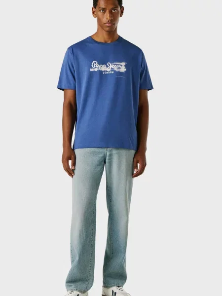Футболка Pepe Jeans синя