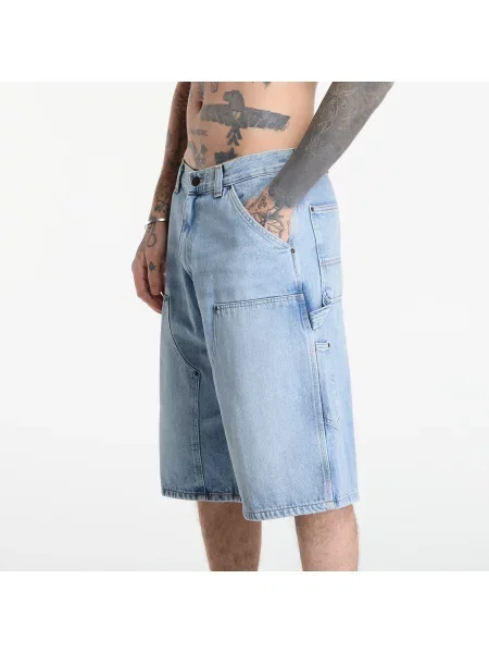 Krátky šortky Carhartt Wip modrá