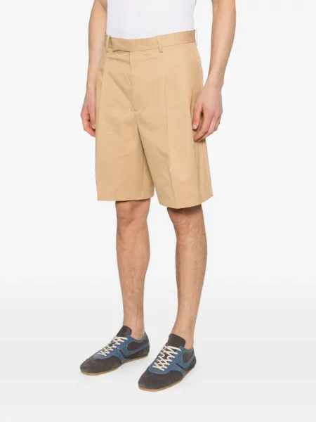 Pantaloni scurți Jil Sander plisate